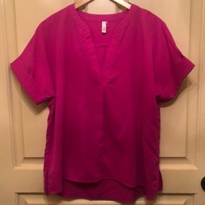 Pretty bright pink top